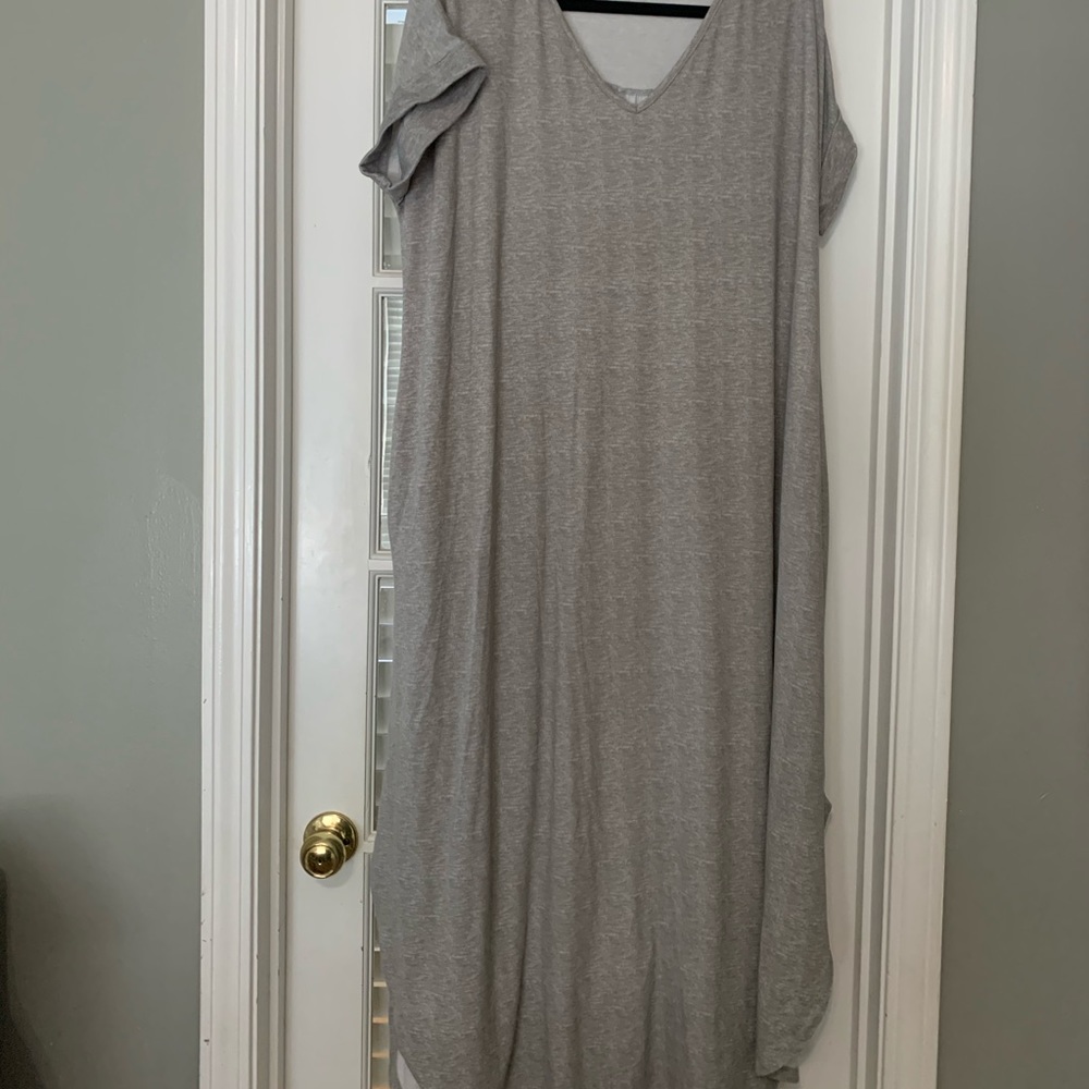Entro grey maxi dress